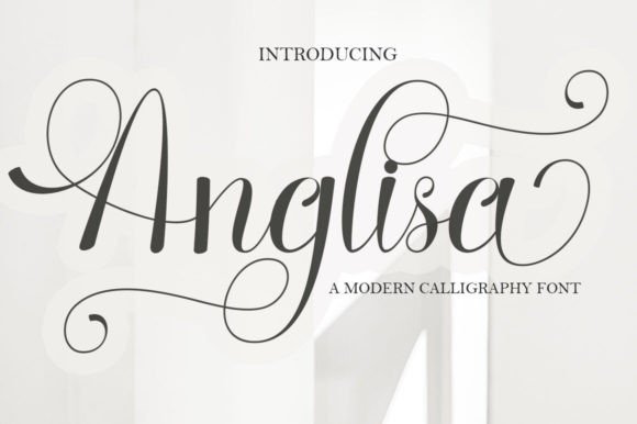 Anglisa: The Script Font That Stops the Scroll