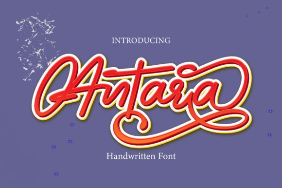 Antara: A Modern Handwritten Font for Editorial Design