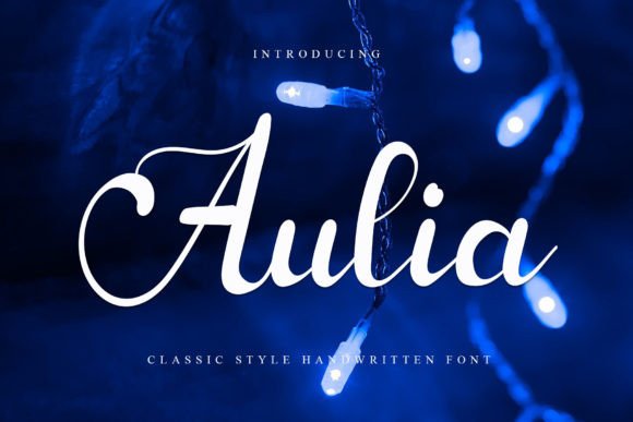 Aulia Font Review: Elevating Digital Brand Identity