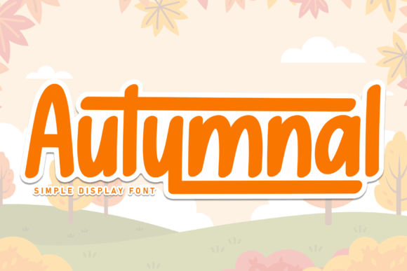Autumnal: A Handwritten Display Font for Modern Web Design