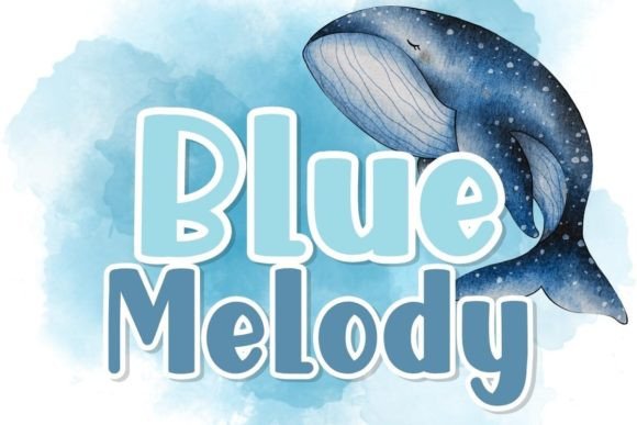 Blue Melody: A Script Font That Elevates Your Brand Identity