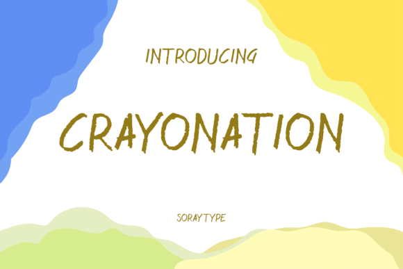 Crayonation: A Handwritten Font for Authentic Branding