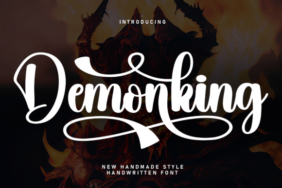 Demonking: A Timeless Handwritten Font for Branding