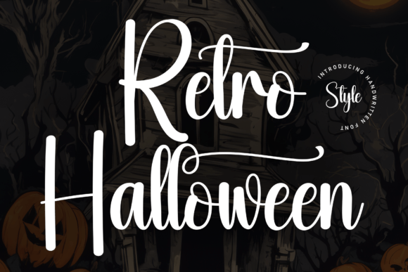 Elevate Your Brand with the Retro Halloween Typeface