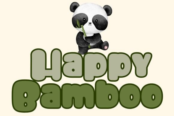 Happy Bamboo: A Handwritten Typeface for Editorial Design