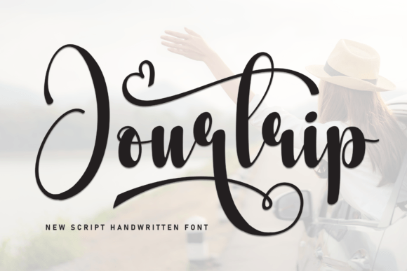 Jourtrip: The Handwritten Font That Transforms Small Business Branding