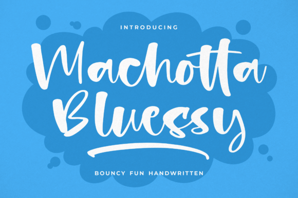 Machotta Bluessy: The Handwritten Font for Bold Campaigns