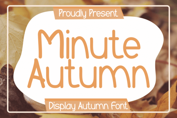Minute Autumn: A Warm Script Font for Editorial Design