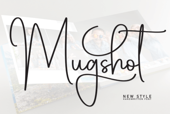 Mugshots Font Review: A Bold Script for Brand Identity