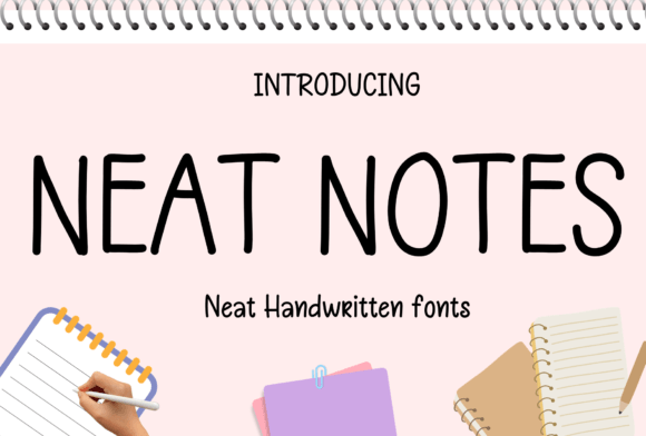 Neat Notes Font Review for Web Designers