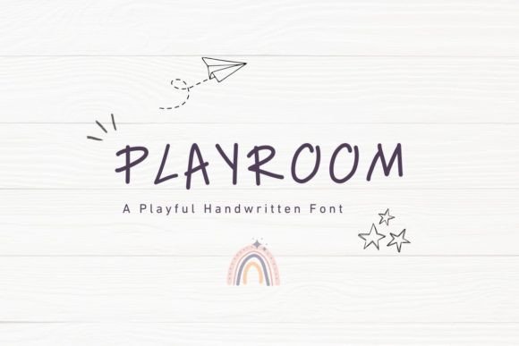 Playroom Font: A Handwritten Typeface for Real Branding