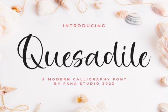 Quesadile: A Handwritten Font for Makers