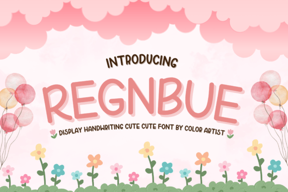 Regnbue: A Handwritten Typeface for Editorial Impact