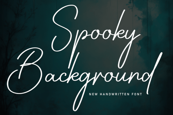 Spooky Background: The Handwritten Font for Bold Campaigns