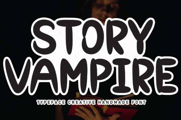 Story Vampire: A Handwritten Font for Modern Web Design