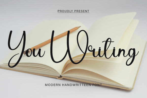 You Writing Font Review: A Modern Script for Brand Identity